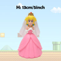 Figura De Acción Super Mario Bowser Y Princesa Peach Colección All Star Juguete Modelo Para Niños Regalo De Cumpleaños - details 5