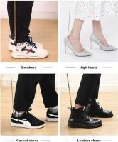 Conejo De Zapatos Extra Largo 42cm Acero Inoxidable Plata Herramienta De Ayuda Para Calzar Y Descalzarse Facilitador De Zapatos - details 0