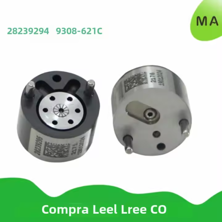 Válvula De Inyector Común Para Delphi 9308-621C Black Coating 28239294 28382457 28440421 Pieza De Automóvil Para Diesel - 1