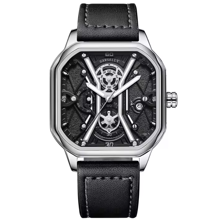 Reloj multifuncional para hombre nuevo, reloj de cuarzo superluminoso. - 1