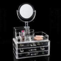🔥 Organizador Modular Transparente con Espejo ✨ - Caja Multiusos para Cosméticos, Joyas y Oficina (Acrílico PS, Cajones Apilables) - ¡Envío Express desde Madrid! - details 9