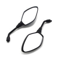 Espejo Retrovisor Para Motocicleta Honda Burst Eye CB190R CRF250L Accesorios De Motocicleta Lentes De Vidrio Y Aluminio Plástico 10mm - details 0