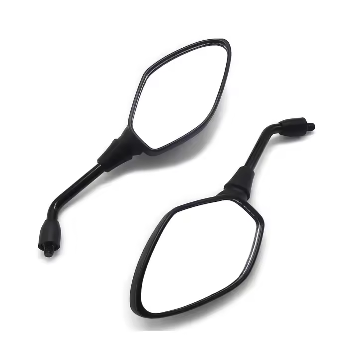 Espejo Retrovisor Para Motocicleta Honda Burst Eye CB190R CRF250L Accesorios De Motocicleta Lentes De Vidrio Y Aluminio Plástico 10mm - 1