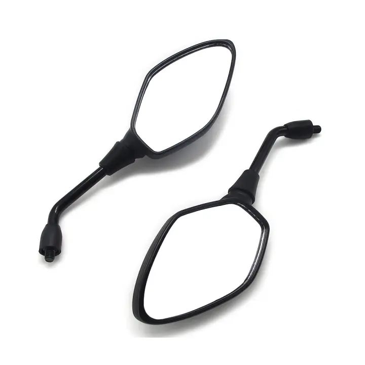 Espejo Retrovisor Para Motocicleta Honda Burst Eye CB190R CRF250L Accesorios De Motocicleta Lentes De Vidrio Y Aluminio Plástico 10mm - 1