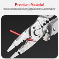 Ajustable Cortador De Cable Y Desencapador Automático Multifuncional Herramienta Manual Para Terminales Y Destornilladores - details 6