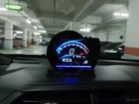 Nuevo A501 Auto Meter Car HUD Turbo Gauge Display OBD2 Digital Smart Odometer Seguridad Alarmas Agua Y Aceite Temperatura RPM - details 5