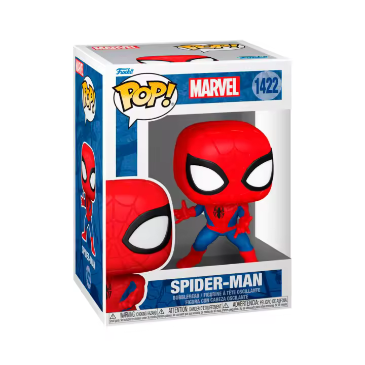 FIGURA FUNKO POP MARVEL NEW CLASSICS SPIDER-MAN 9 CM - Nuevo a Estrenar - Original FUNKO - 1
