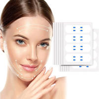 40Pcs Pegatinas De Levantamiento Facial Impermeables V-line Adhesivo Para Delgazar El Rostro Invisible Transpirable Herramienta De Belleza Para Maquillaje - details 1