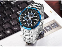 Reloj De Pulsera De Acero Inoxidable CURREN Para Hombres Marca Top Lujo Moda Casual Analógico Resistente Al Agua Y Shock Business - details 9