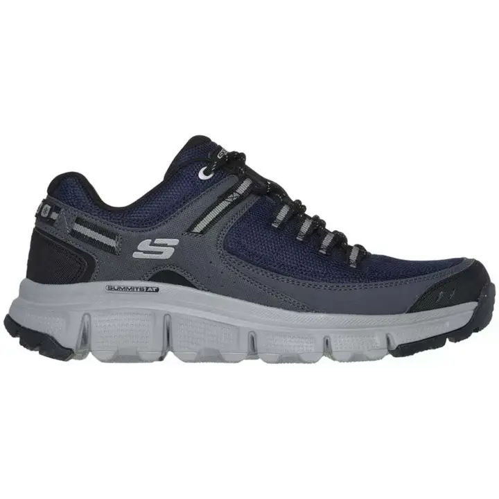 Zapatillas Skechers Summits At - Upper D Hombre Azul/Gris - 1