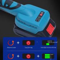 Llave De Atornillador Eléctrico Sin Cable 1100N.m Con 2 Velocidades Herramienta De Reparación De Coche Compatible Con Batería Makita 18V - details 6