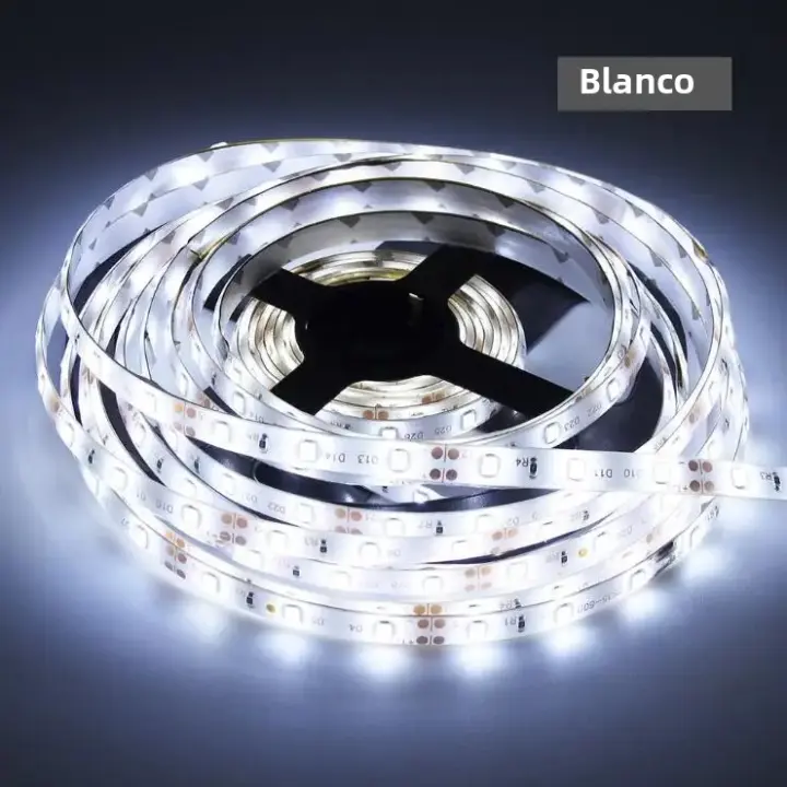 Tiras LED RGB 12V 5M Para Decoración De Hogar Y TV Iluminación Interior Para Sala De Estar Dormitorio Luz De Fondo Para Navidad - 1