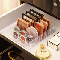 Caja De Almacenamiento Para Maquillaje Y Cosméticos En Plástico Transparente Organizador De Labiales Y Perfumes Con 7 Compartimentos - details 1