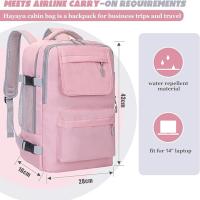 Mochila de viaje para Mujer, Bolso de cabina Ryanair, 40x20x25, 20L, para equipo de mano en Avión - details 1