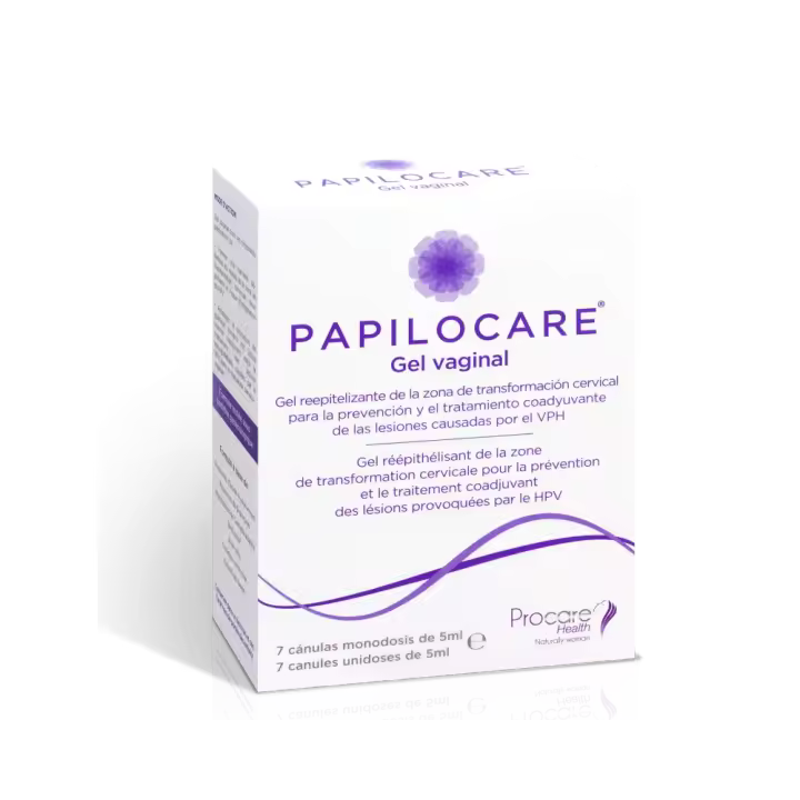 PAPILOCARE Gel Vaginal 7 Cánulas Monodosis - 1