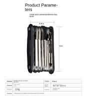 Herramienta Multifuncional De Bicicleta Portátil 16 En 1 Llave De Sockets Para Motocicleta Y Reparación De Bicicletas Herramientas De Reparación De Motocicletas - details 1