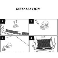 Kit De Anillos De Ganchos Para Red De Carga Y Maletero De Coche Accesorios De Fijación De Red De Piso Y Pantalla Planificadores Plásticos Para Automóvil - details 6