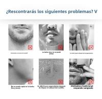 Afeitadora Eléctrica Reciprocante Para Hombres Mini Portátil Recargable Con Indicación De Carga Regalo Para Padre O Novio Para Viajes Y Secado Rápido - details 1