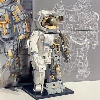 900PCS MOC Spaceman Astronauta Bloques De Construcción Modelo Juguete De Rompecabezas De Aventura Exploratoria Mecánica Regalo De Navidad Para Niños - details 1