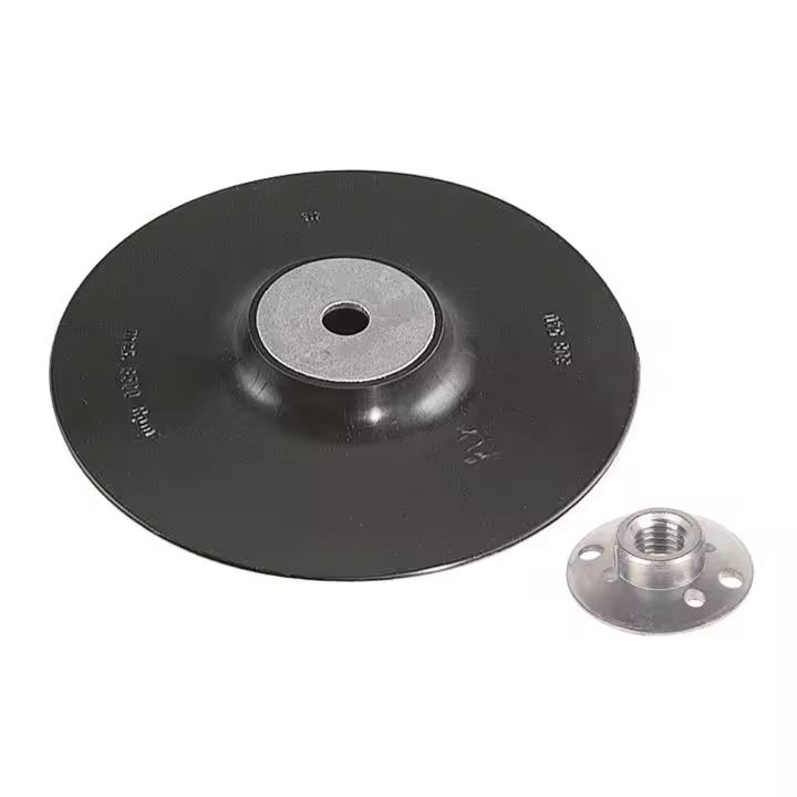 Plato abrasivo ws con tuerca m14, ø 115mm 2450000 wolfcraft - 1