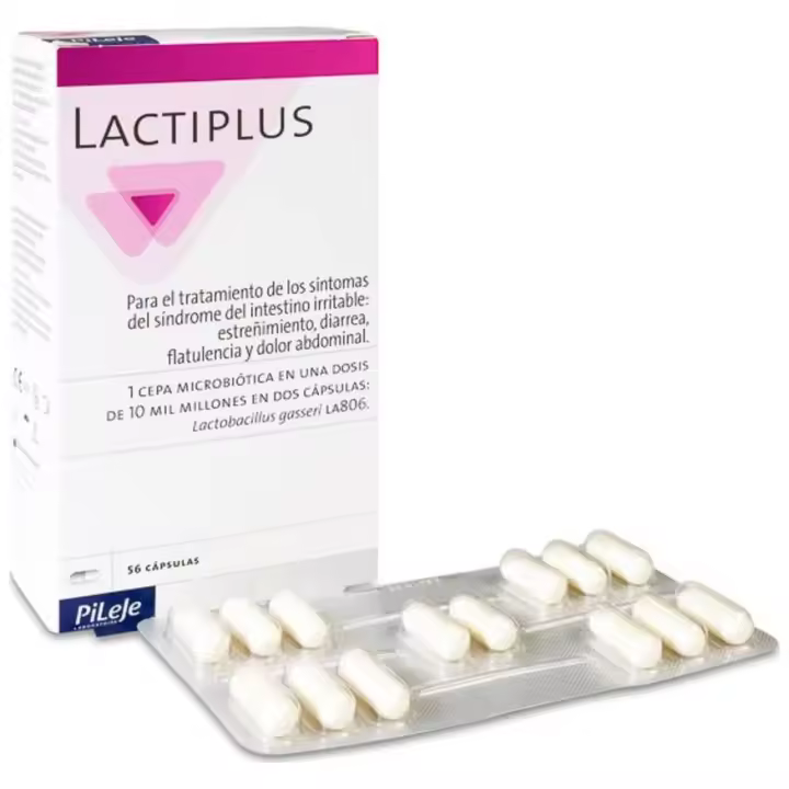 Pileje Cuidado Digestivo Lactiplus 56Caps - 1