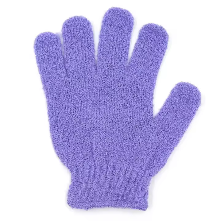 Guantes De Baño Para Eliminar Piel Muerta - Revitaliza Y Suaviza La Piel Accesorios De Ducha De Calidad Spa Coloridos Dobles - 1