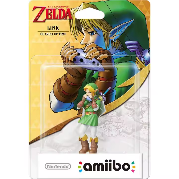 Nintendo - Figura amiibo Link Ocarina Of Time Serie Zelda (Edición española) - 1