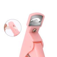 Cortauñas Profesional Colorido Tipo U Para Uso Doméstico Herramienta De Corte De Borde De Falsas Uñas Con Guillotina - details 3