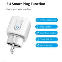 Enlace WiFi Inteligente Con Monitoreo De Energía Plugged Smart Timing Control De Voz Compatible Con Alexa Google Home Yandex Маруся - details 6