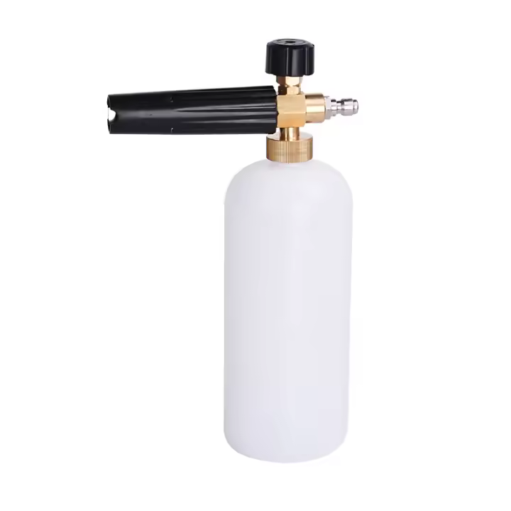 Botella De Espuma De Nieve 1 Litro Con Lanzador De Espuma 32oz Reemplazo Para Lavar Con Presión 1000ML Incluye Botella De Plástico Y Pistola De Espuma - 1