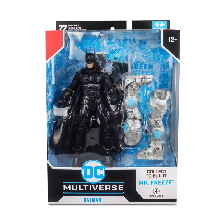 McFarlane DC Collect to Build, Escultura de Batman, Figura articulada de 18 cm con peana y accesorios para el traje, diseño auténtico, para coleccionistas, 12 años, Bizak (64385636) - 1