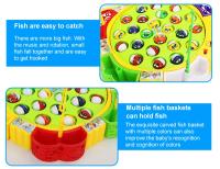 Juguete De Pesca Magnético Con Música Y Movimiento Rotatorio Para Niños Regalo De Navidad Juego Deportivo Para Fiestas - details 3