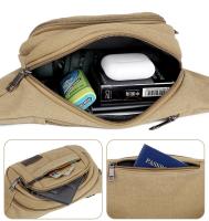 MEJORADA Riñonera táctica de lona para hombre,deportivo,militar,viaje al aire libre.con gran capacidad. - details 2