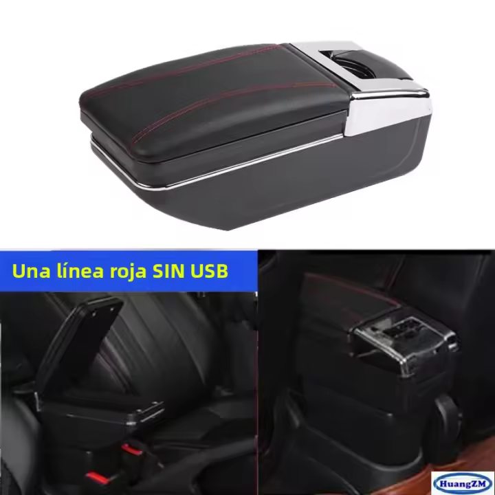 Caja De Apoyabrazos Para Opel Corsa F 2019-2024 Accesorios De Coche Específicos De Retrofits Material De Cuero Y Plástico - 1