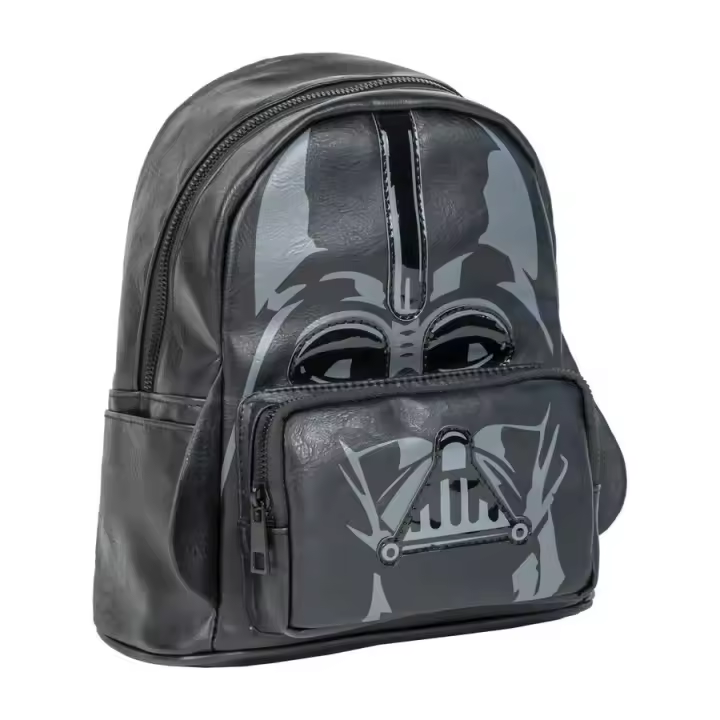 Mochila casual Darth Vader Star Wars. Mochila ergonómica con amplio espacio. Diseño resistente y versátil para llevar tus pertenencias con estilo. - 1