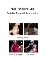 Luz De Correr Ultraligera COB Tipo-Cargando Pulsera Impermeable Y Resistente Al Sudor Luz De Advertencia Ligera Portátil Para Deportes Al Aire Libre - details 11