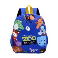 Mochila De Dinosaurio Lindo Para Jardín De Infantes Con Diseño De Dibujos Animados Material De Nylon Cierre De Cremallera - details 10