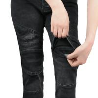 Pantalones De Motociclista Para Mujer Jeans De Carreras Clásicas Resistentes Caídas Para Todas Las Estaciones Impermeables Y Transpirables - details 3
