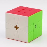 QiYi Aliens Magic Cube 2x2 3x3 4x4 Mapa De Hoja De Arce Pyramidal Dumplings SQ1 Juguetes Educativos Para El Aprendizaje Temprano - details 6