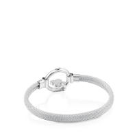 Pulsera Oso de Plata esterlina s925, pulsera Tejida en alambre de Maple de moda, pulsera de Plata para Mujeres europeas y americanas - details 6