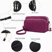 Bolso bandolera para Mujer, Bolso Cruzado de Nailon multiuonal impermeable con Correa de hombro ajustable - details 1