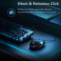 Ratón Inalámbrico INPHIC W1S Con 3 Botones Silencioso Y Ergonómico Para Oficina Y Hogar Compatible Con Computadora Windows Y Portátil - details 5