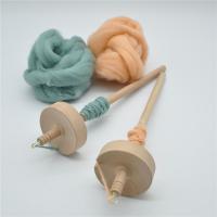 Eje De Madera Para Tejido Herramienta De Artesanía Para Principiantes Accesorios De Costura Hogard Yarn Spin Whorl Carved Hand - details 6