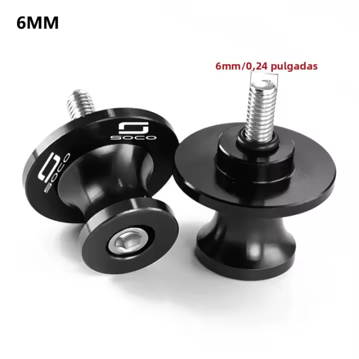 DragonflyMoto Soportes De Eje Para Motocicleta CNC Aluminio Anodizado Universal Para Super Soco CPx CUmini CUx TC 50 TC Max Wanderer TCMax 2019-2022 - 1