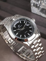Reloj De Moda Para Hombre Reloj De Pulsera De Acero Inoxidable Reloj De Cuarzo Para Parejas Regalo Para Padre Reloj Casual Diario De Negocios - details 14