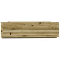 vidaXL Jardinera de madera de pino impregnada 90x90x26,5 cm - details 4