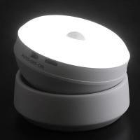 Luz Nocturna LED Con Sensor De Movimiento Y Recarga USB Para Iluminación De Armario Y Cabecera Luz Inteligente Para Hogar - details 4