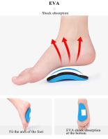 1 Par De Almohadillas De Apoyo Para Arco De Pie EVA Para Hombres Y Mujeres Inserciones De Zapatos Deportivas Corregidor Valgus Varus - details 2