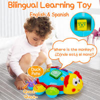 Juguete Musical de aprendizaje bilingüe para bebés, juguete educativo para gatear, caminar, en español, inglés - details 1