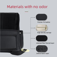 Soporte De Bolso Para Coche H312A Con Portacopas Y Almacenamiento En Espalda Del Asiento Bolsillo Para Móvil Tissue Holder - details 3